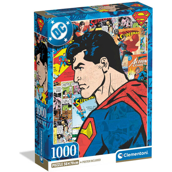 PUZZLE SUPERMAN DC COMICS 1000PZS image 1