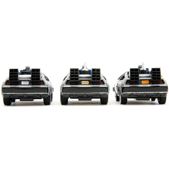 BLISTER 3 DLOREAN TIME MACHINE 40TH ANNIVERSARY REGRESO AL FUTURO image 3