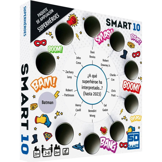 EXPANSION SUPERHEROES JUEGO SMART 10 ESPAÃ±OL image 0
