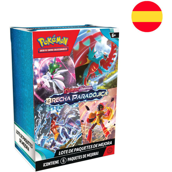 JUEGO CARTAS BOOSTER BUNDLE BRECHA PARADOJICA POKEMON ESPAÃ±OL image 0