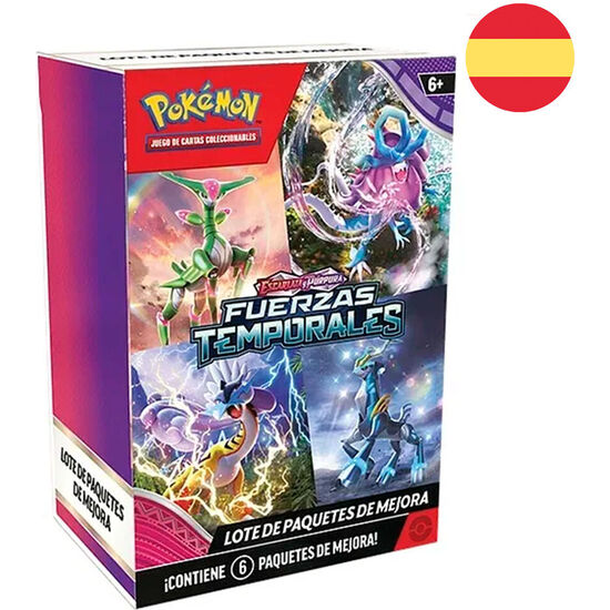JUEGO CARTAS BOOSTER BUNDLE FUERZAS TEMPORALES POKEMON ESPAÃ±OL image 0