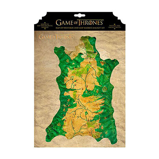 MAPA MAGNETICO WESTEROS JUEGO DE TRONOS image 0