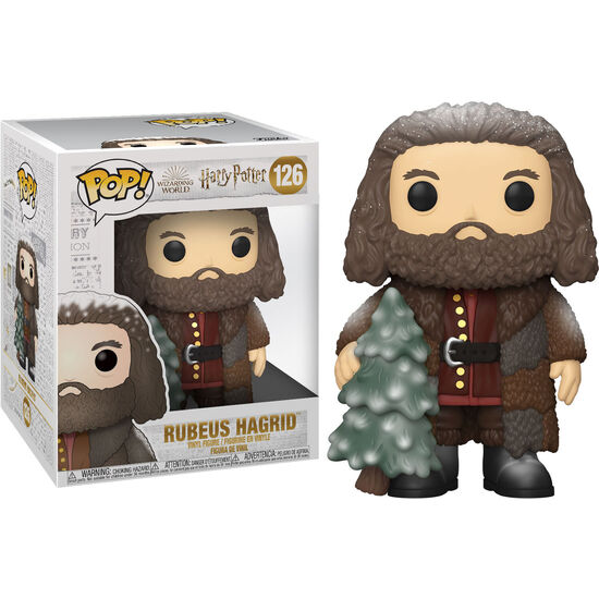 FIGURA POP HARRY POTTER HOLIDAY HAGRID 15CM image 0