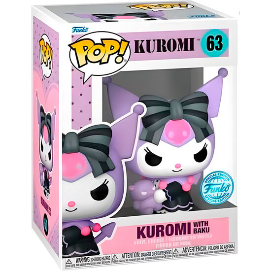 FIGURA POP SANRIO KUROMI EXCLUSIVE image 0
