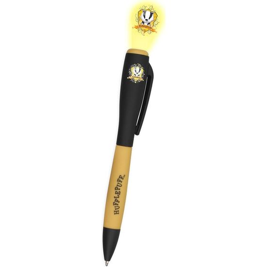 BOLIGRAFO PROYECTOR LUZ HUFFLEPUFF HARRY POTTER image 0