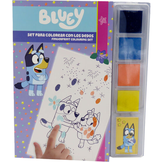 SET COLOREAR CON DEDOS BLUEY image 0