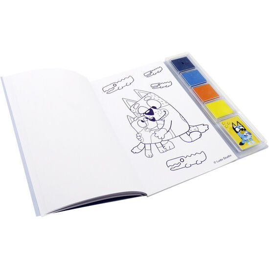 SET COLOREAR CON DEDOS BLUEY image 1