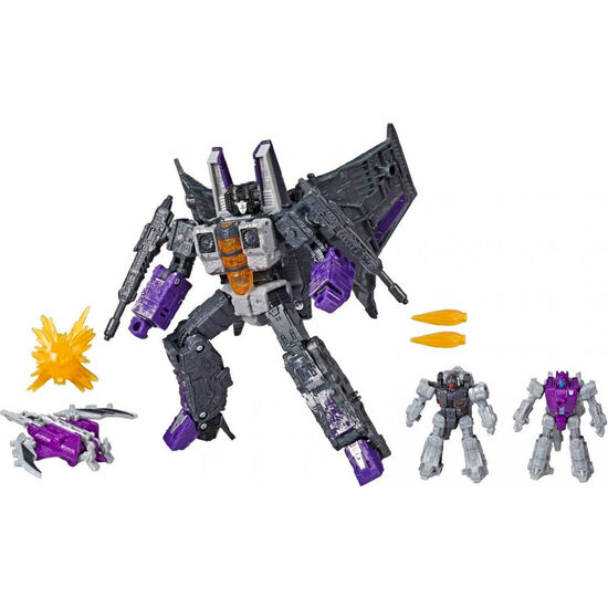 FIGURA DECEPTICON PHANTOMSTRIKE SQUADRON WAR FOR CYBERTRON TRANSFORMERS 20CM image 2