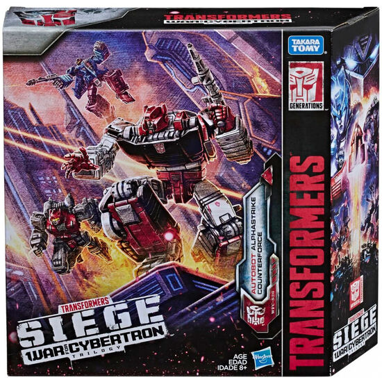 FIGURA ALPHASTRIKE COUNTERFORCE WAR FOR CYBERTRON TRANSFORMERS 13CM image 0