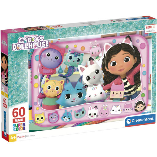 PUZZLE MAXI LA CASA DE MUÃ±ECAS DE GABBY 60PZS image 0
