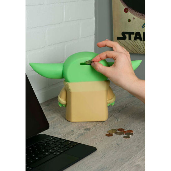 FIGURA HUCHA YODA THE CHILD STAR WARS 20CM image 1