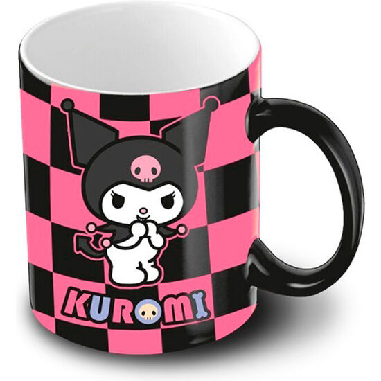 TAZA CHESS KUROMI HELLO KITTY AND FRIENDS 350ML image 0