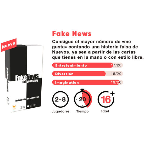 JUEGO DE MESA FAKE NEWS ESPAÃ±OL image 1