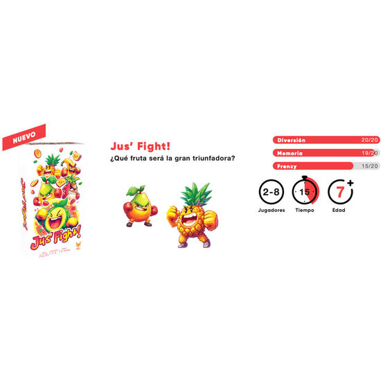 JUEGO DE MESA JUS FIGHT ESPAÃ±OL image 1