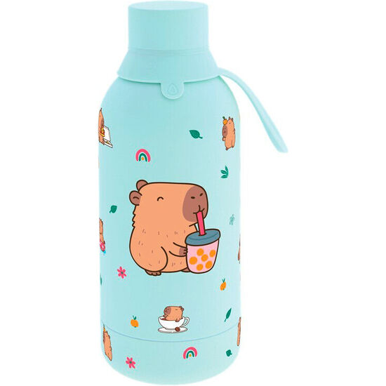 BOTELLA TERMICA BUBBLE TEA ICE CAPIBARA 500ML image 0