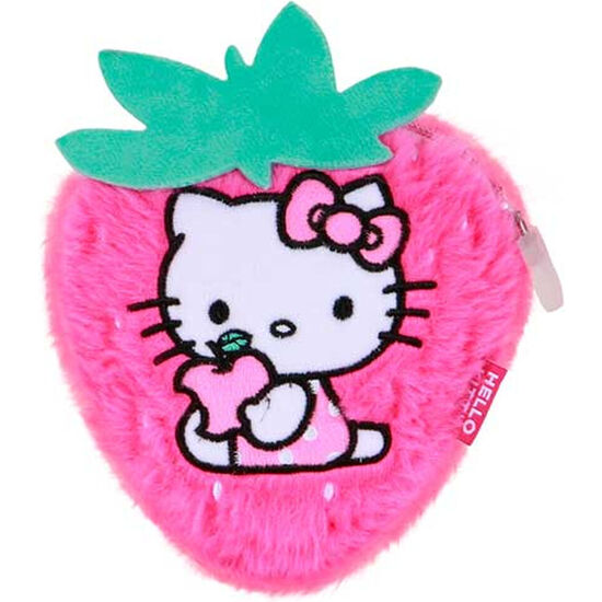 MONEDERO PELUCHE FRESA HELLO KITTY image 1