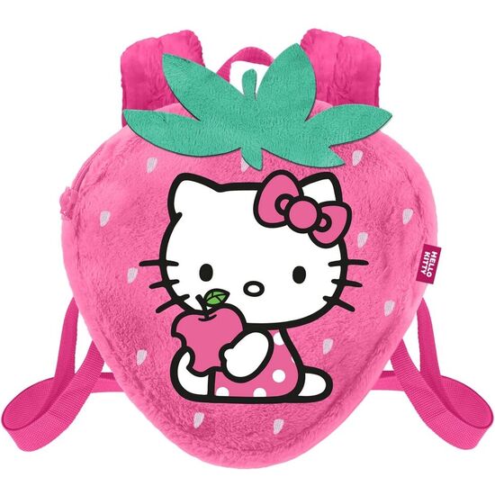 MOCHILA PELUCHE FRESA HELLO KITTY image 0