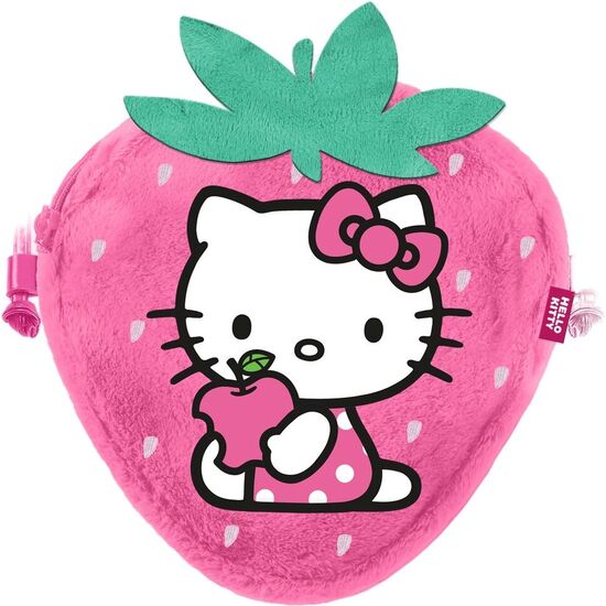 BOLSO PELUCHE FRESA HELLO KITTY image 0