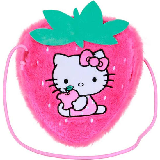 BOLSO PELUCHE FRESA HELLO KITTY image 1