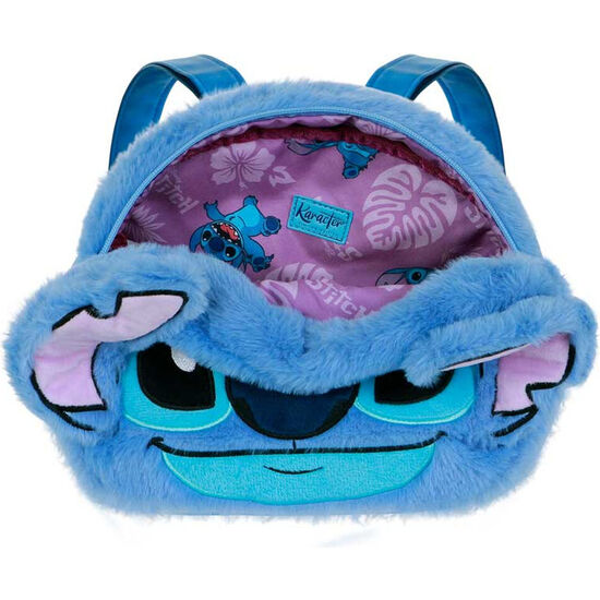 BOLSO MOCHILA PELUCHE CORAZON STITCH DISNEY image 3