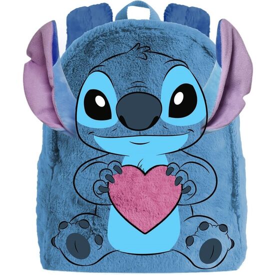 MOCHILA PELUCHE CORAZON STITCH DISNEY image 0