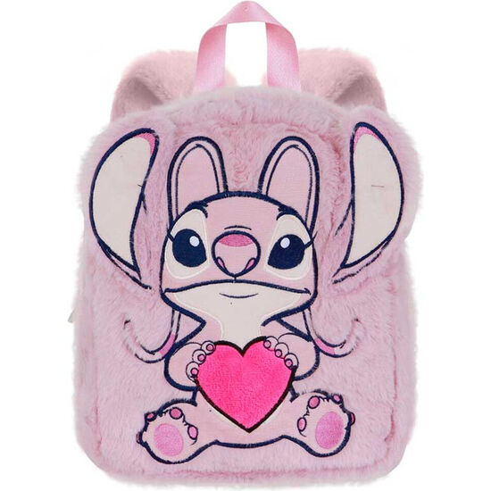 MOCHILA PELUCHE CORAZON ANGEL STITCH DISNEY image 1