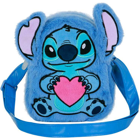 BOLSO PELUCHE CORAZON STITCH DISNEY image 1
