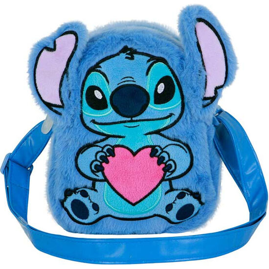 BOLSO PELUCHE CORAZON STITCH DISNEY image 1