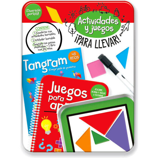 KIT ACTIVIDADES PORTATIL TANGRAM ESPAÃ±OL image 0