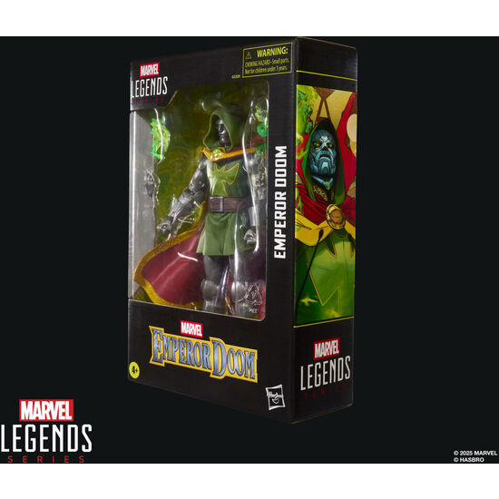 FIGURA EMPEROR DOOM MARVEL LEGENDS SERIES 15CM image 2