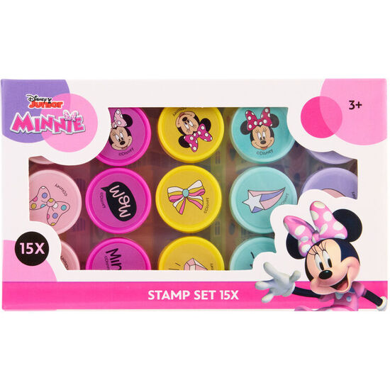 BLISTER 15 SELLOS MINNIE DISNEY image 0