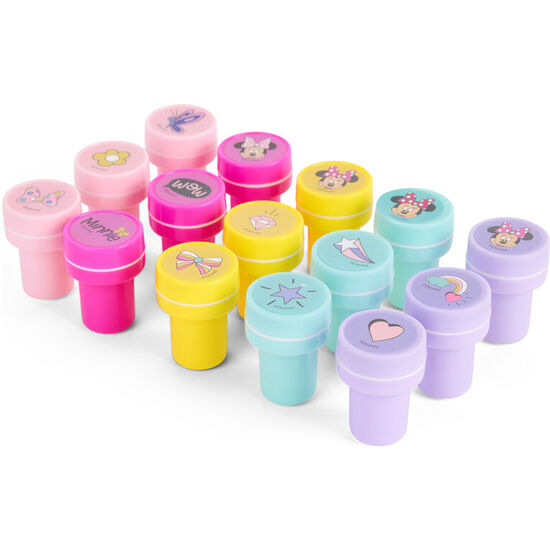 BLISTER 15 SELLOS MINNIE DISNEY image 1