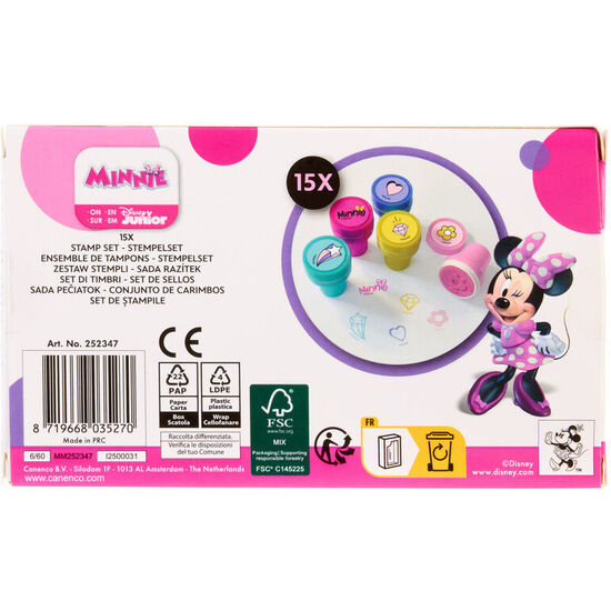 BLISTER 15 SELLOS MINNIE DISNEY image 3