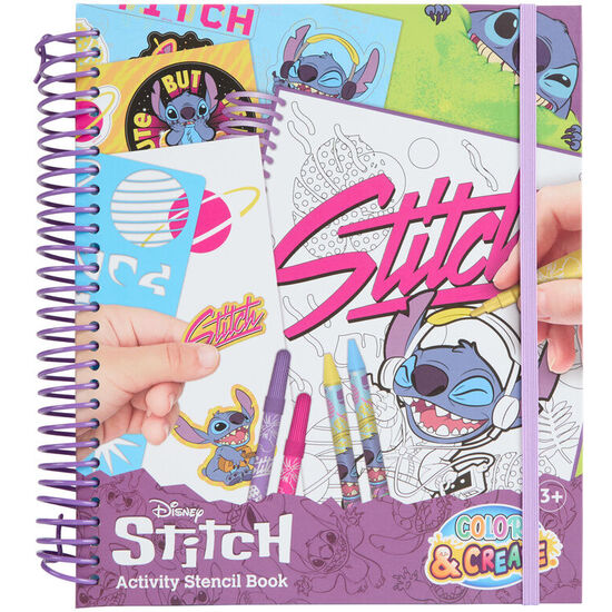LIBRO DIBUJO Y ACTIVIDADES STITCH DISNEY image 0