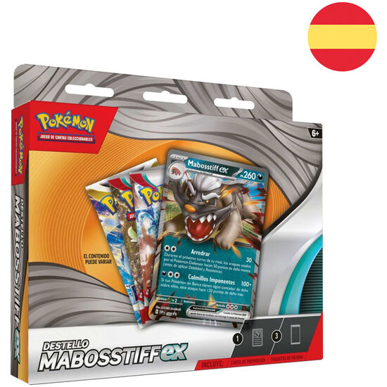 JUEGO CARTAS MABOSSTIFF EX POKEMON ESPAÃ±OL image 0
