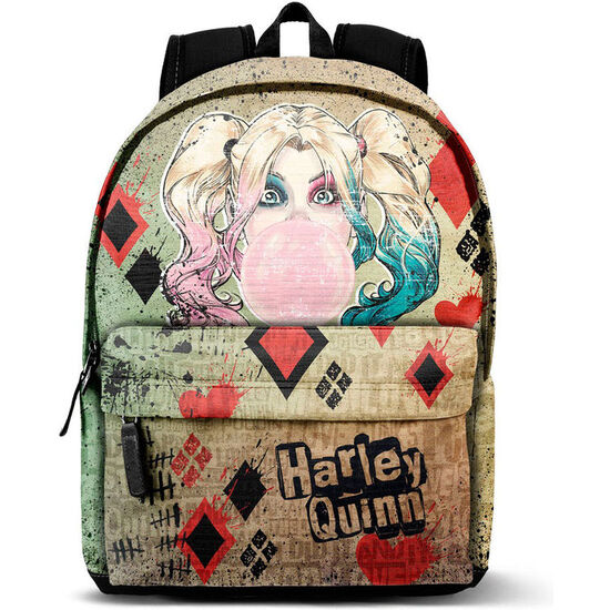 MOCHILA HARLEY QUINN DC COMICS MAD LOVE 41CM image 0