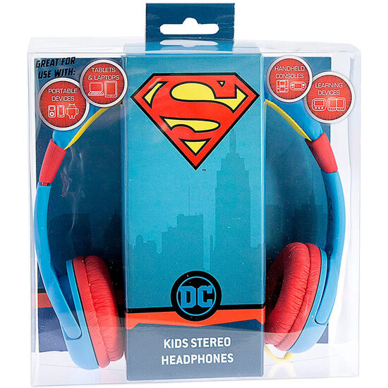 AURICULARES INFANTILES SUPERMAN DC COMICS image 2