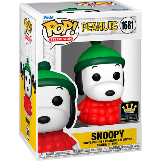 FIGURA POP PEANUTS SNOOPY EXCLUSIVE image 0