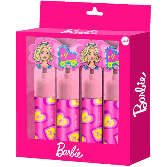 BLISTER 4 SUBRAYADORES BARBIE image 0
