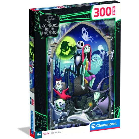 PUZZLE SUPER PESADILLA ANTES DE NAVIDAD DISNEY 300PZS image 0