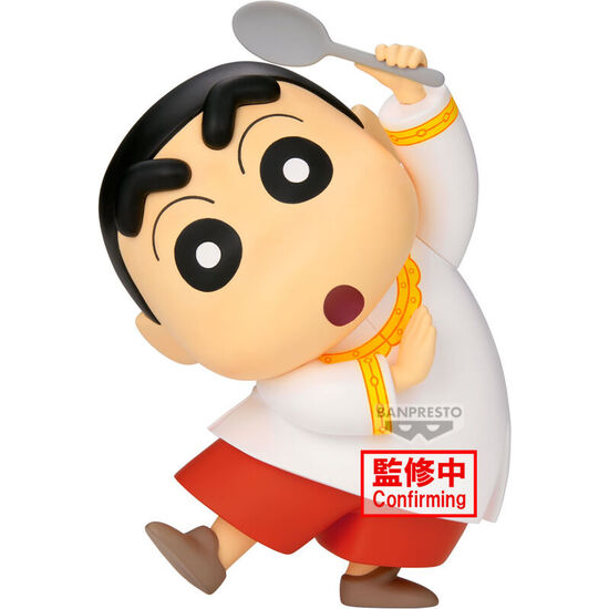 FIGURA SHINNOSUKE SHAKUNETSU NO KASUKABE DANCERS CRAYON SHINCHAN MOVIE 18CM image 0