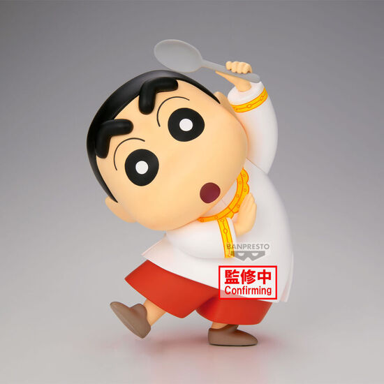 FIGURA SHINNOSUKE SHAKUNETSU NO KASUKABE DANCERS CRAYON SHINCHAN MOVIE 18CM image 1