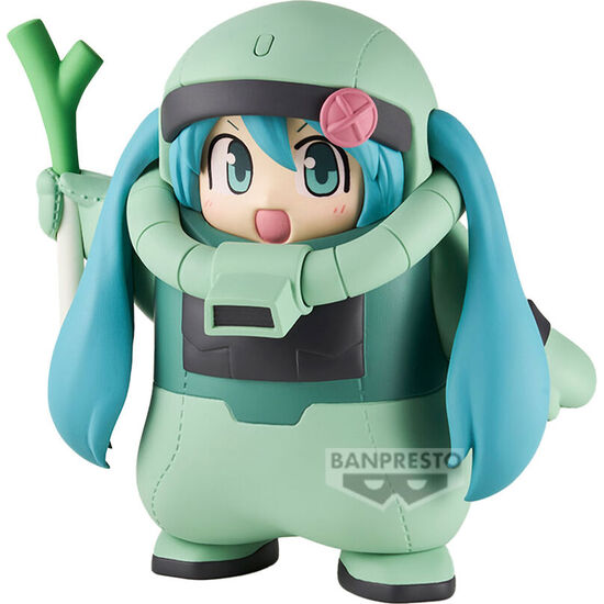 FIGURA HATSUNE MIKU 45TH ANNIVERSARY MOBILE SUIT GUNDAM 15CM image 0