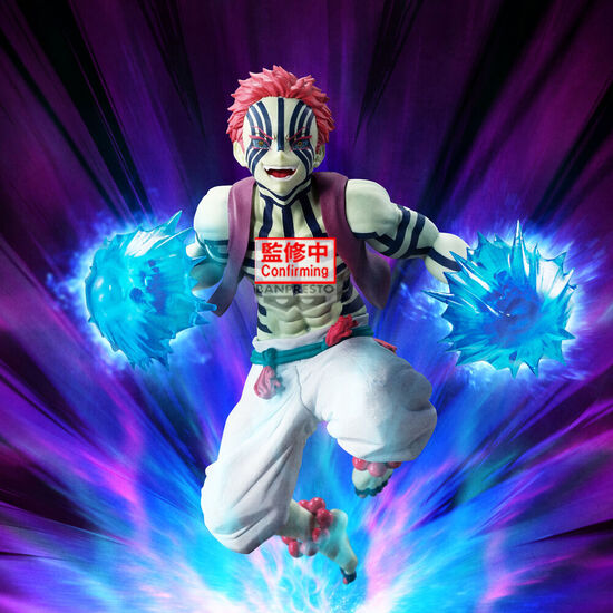 FIGURA AKAZA VIBRATION STARS DEMON SLAYER KIMETSU NO YAIBA 16CM image 2