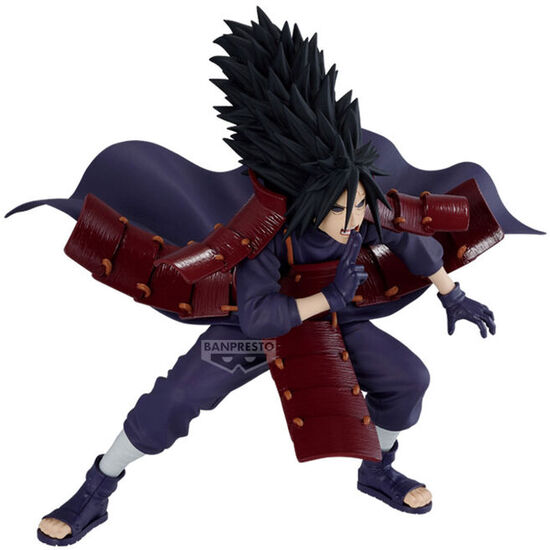 FIGURA MADARA UCHIHA VIBRATION STARS NARUTO SHIPPUDEN 17CM image 1