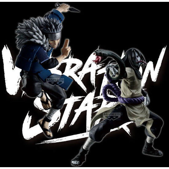 FIGURA OROCHIMARU VIBRATION STARS NARUTO SHIPPUDEN 15CM image 1