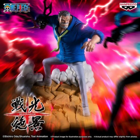 FIGURA MONKEY D.GARP ONE PIECE 19CM image 3
