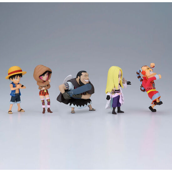 FIGURA WORLD COLLECTABLE SABAODY ISLAND THE WORST GENERATION ONE PIECE 8CM SURTIDO image 2