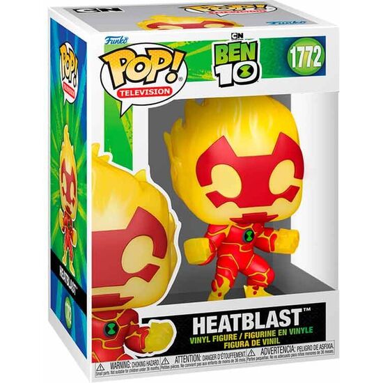 FIGURA POP BEN 10 HEATBLAST image 1