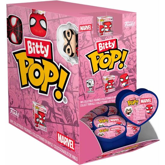 FIGURA MYSTERY BITTY POP MARVEL SPIDERMAN SAN VALENTIN image 0